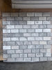 Atlantic Gray Marble 1x2 Brick Mosaic Polished Tile