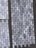 Atlantic Gray Marble 1x2 Brick Mosaic Tumbled Tile