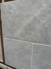 Gray Azure Imperio 12x12 marble-effect wall tile with veining
