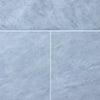 Light gray Azure Imperio 12x12 marble tile with subtle veining and polished finish