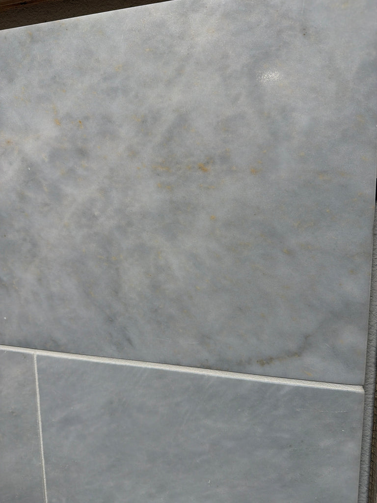 Azure Imperio 12x24 light gray marble tile with subtle veining