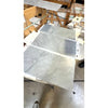 Bardiglio Imperiale 12x24 polished or honed gray marble tiles with subtle veining stacked in white protective packaging