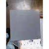 Gray Bardiglio Imperiale marble sheet on white foam blocks