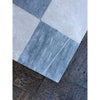 Square bardiglio imperiale 12x12 marble tumbled tiles with gray and beige marble-like checkered finish
