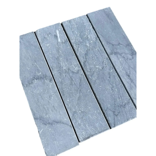 Gray Bardiglio Imperiale Marble 3 X 12 Field Tile showcasing elegant marble texture