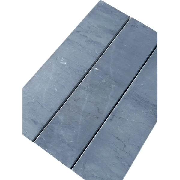 Gray Bardiglio Imperiale Marble 3 X 12 Field Tile showcasing elegant natural veining