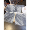 Bardiglio Nuvolato 18x18 polished gray marble tile with black veining