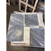 Bardiglio Nuvolato 18x18 gray marble tile with white veining
