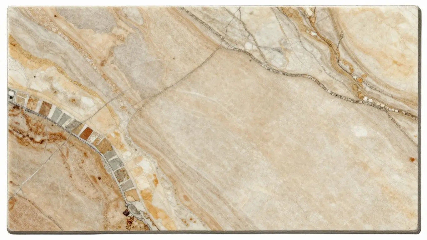 Spanish Mix marble mosaic tile sketch