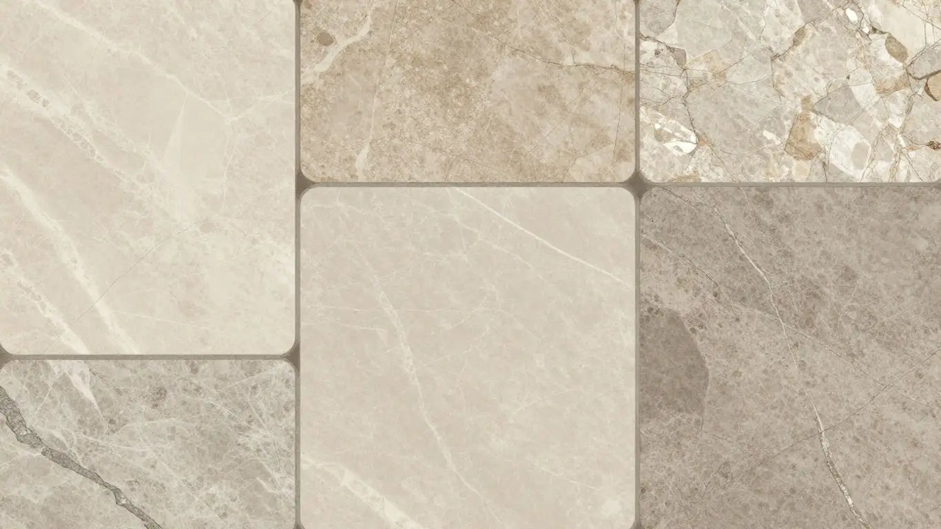 Light limestone surface textures sketch