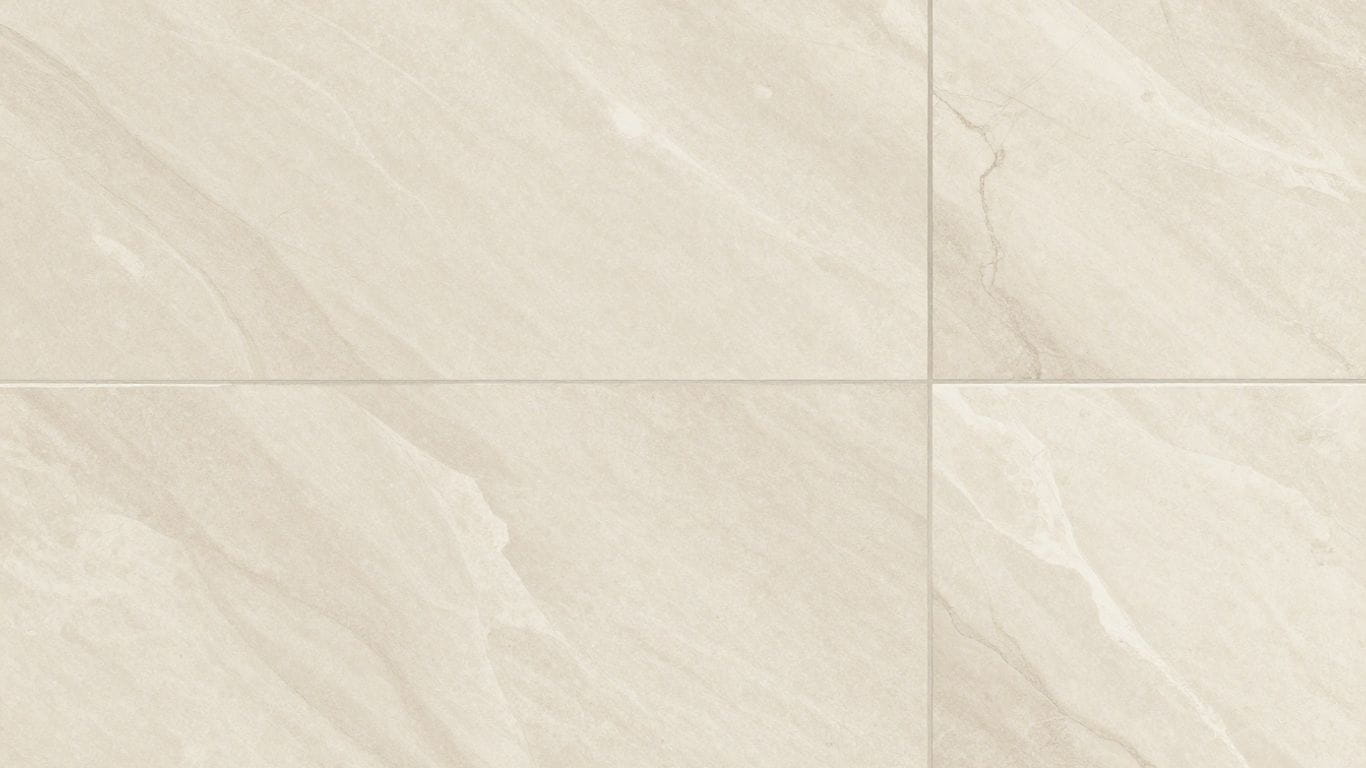 Ivory Light Travertine tiles in a sketch.