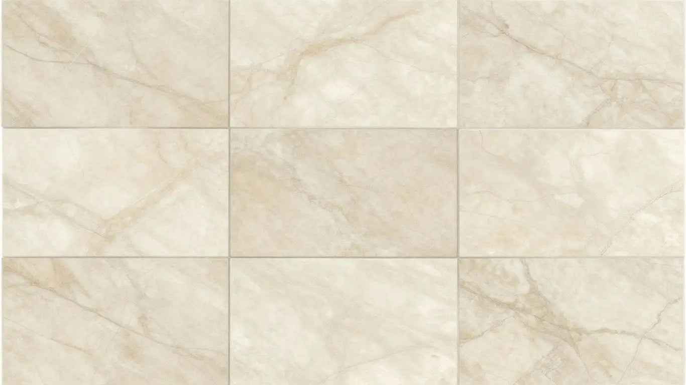 Beige marble tiles with subtle veining, sketch style.