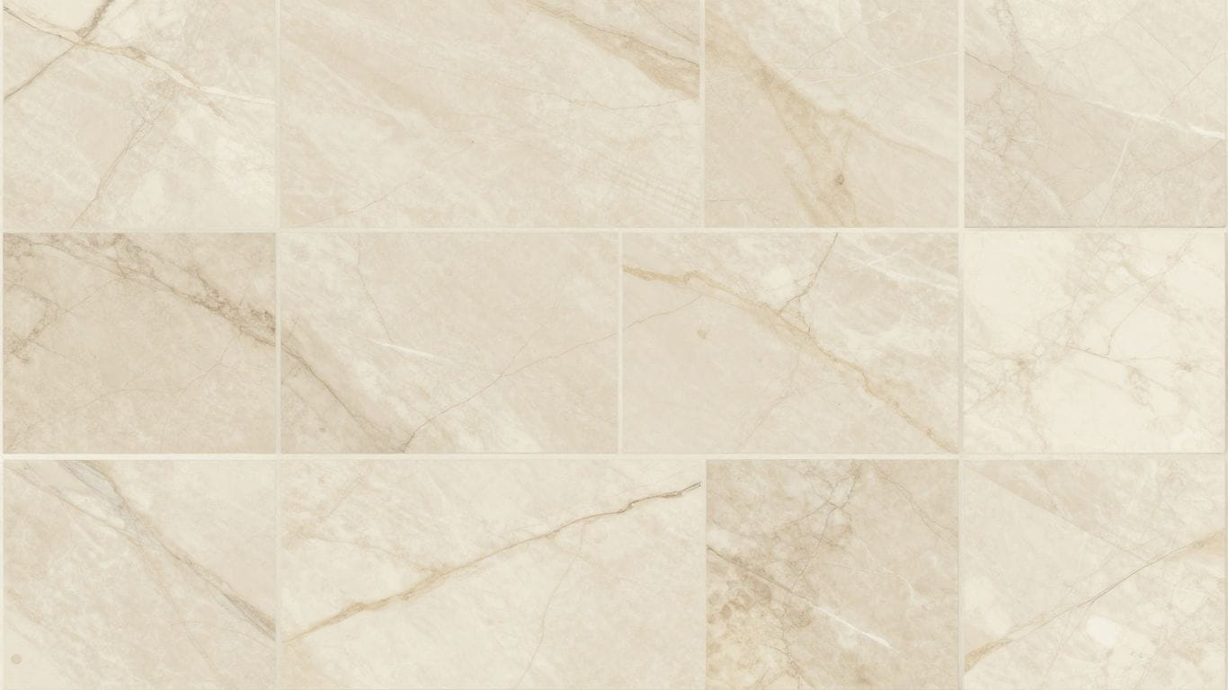 Beige marble tiles collection sketch