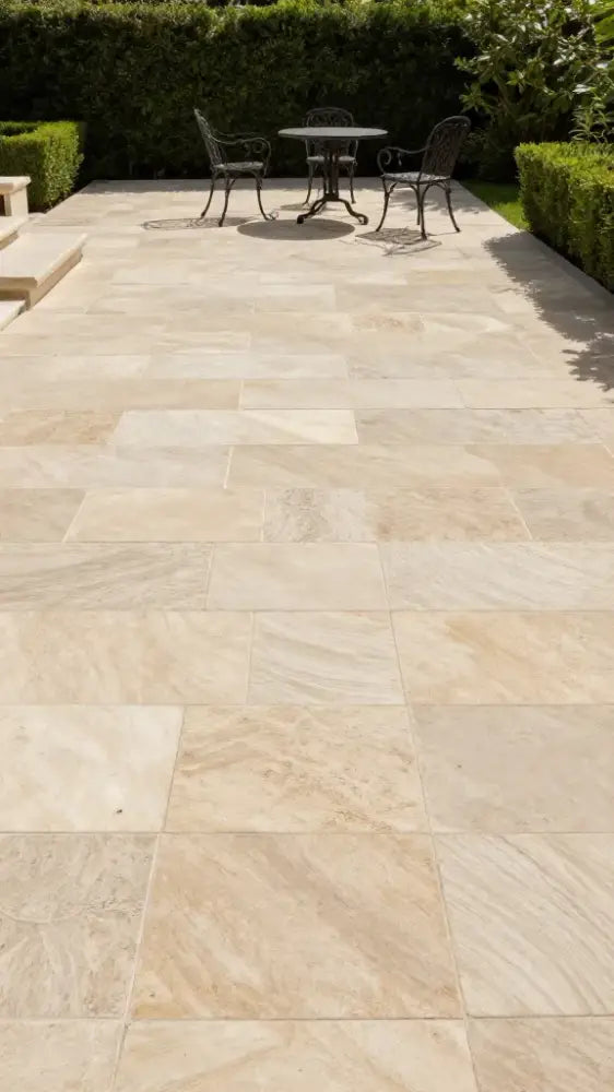 Timeless French Pattern Stone Paving