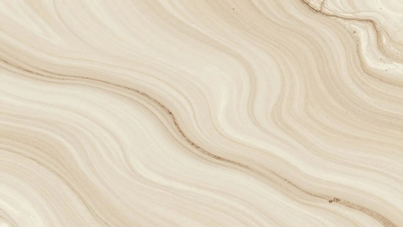 Sketch of Emperador Light Marble with beige and brown veining.