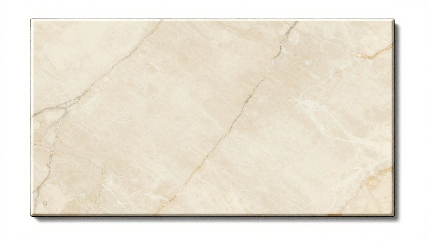 Crema Marfil marble tiles sketch