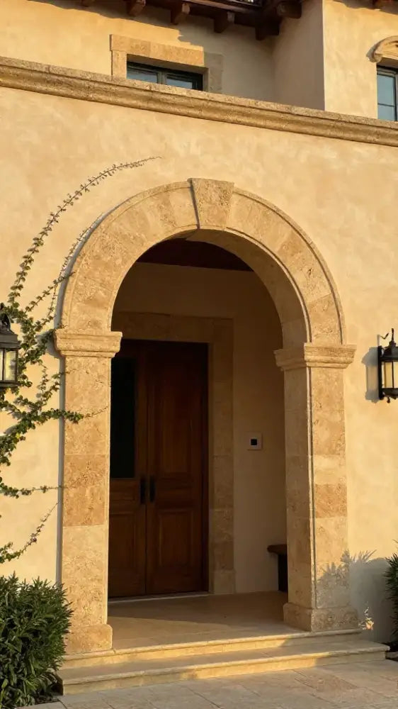 Arched Doorway Frames for Classic Curb Appeal