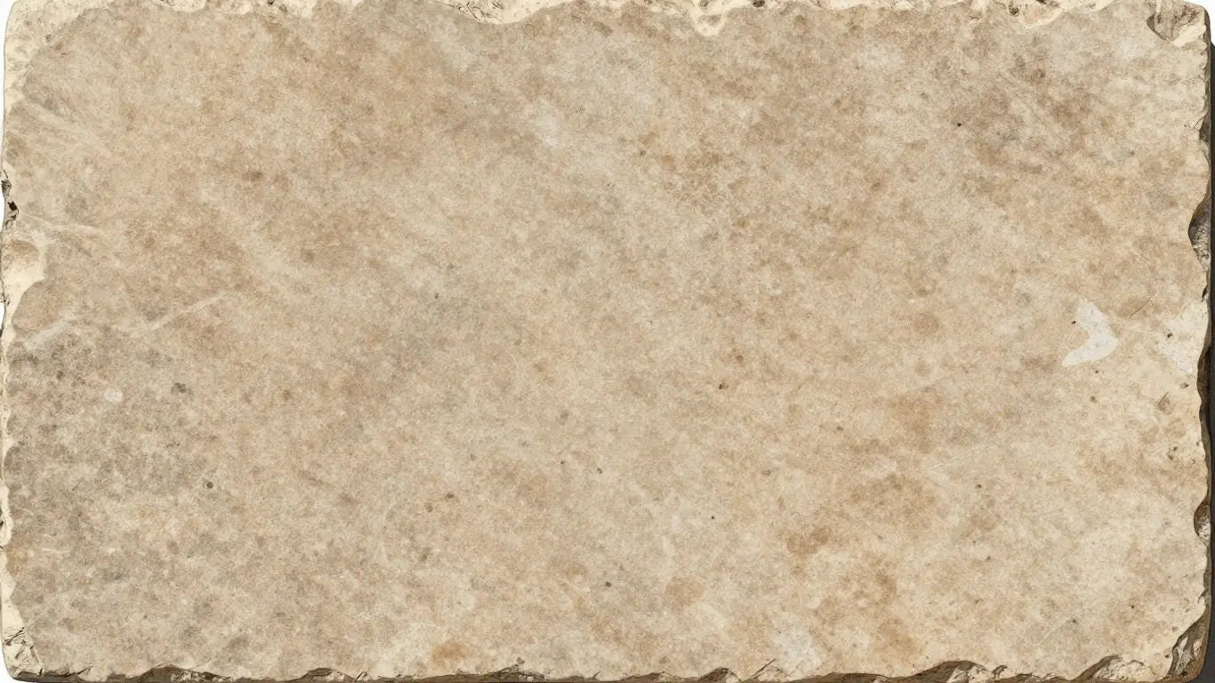 Sketch of textured travertine tile