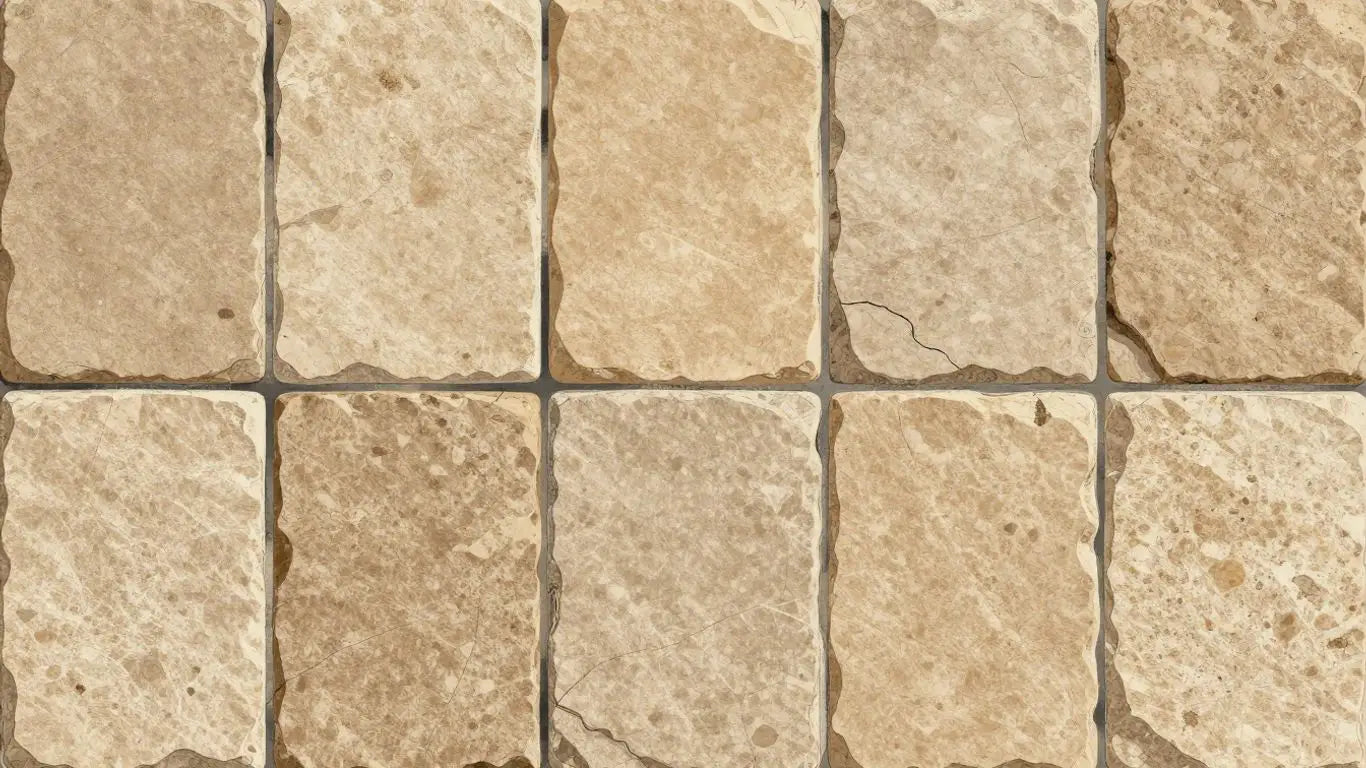 Scabos Travertine limestone tiles sketch