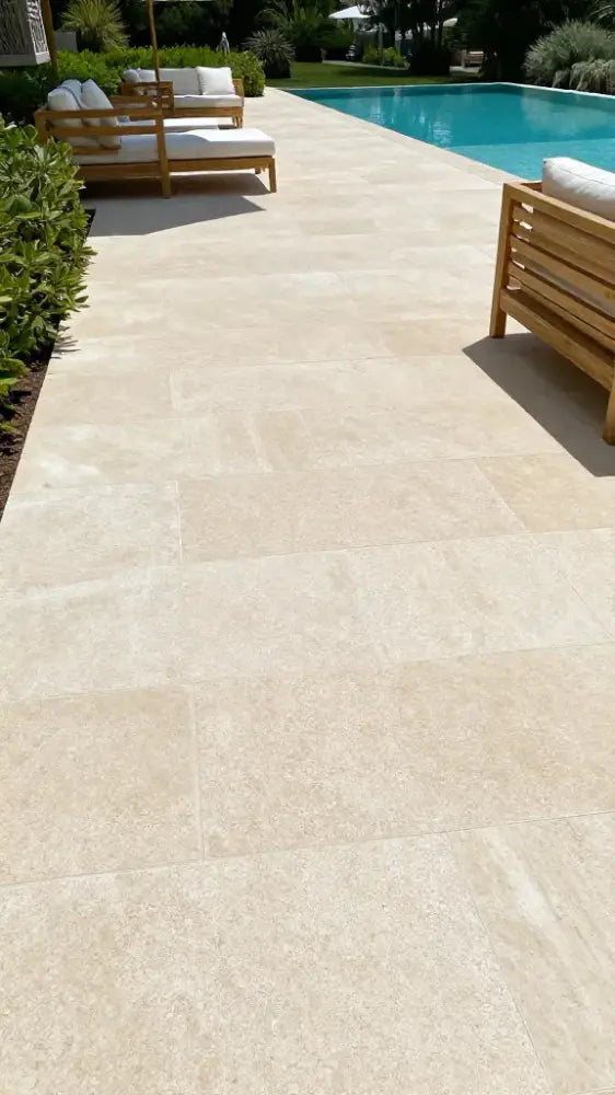 Non Slip Sandblasted Patio Tiles