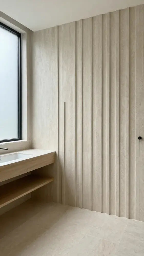 Fluted Wall Panel Accents