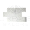 White stone veneer tiles of Bianco Carrara Standard 12X24 Polished Marble Tile