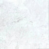 Bianco Congelato 4 3/4X12 Baseboard Trim in White Marble Tile with Leathered Finish