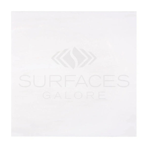 White square tile of Bianco Dolomite 12X12 polished or honed marble