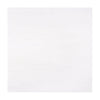 White square napkin on Bianco Dolomite 18X18 marble polished or honed surface
