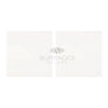 Two white square Bianco Dolomite tiles in polished or honed finish