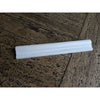 White Bianco Dolomite polished crown molding with double-curve profile
