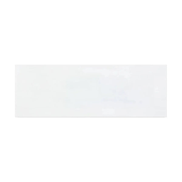 Rectangular white Bianco Dolomite 2X8 marble tile, polished or honed finish