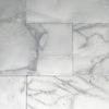 Bianco Venatino White Marble Tile 12X24 Honed Micro-Beveled Edge Elegant Pattern