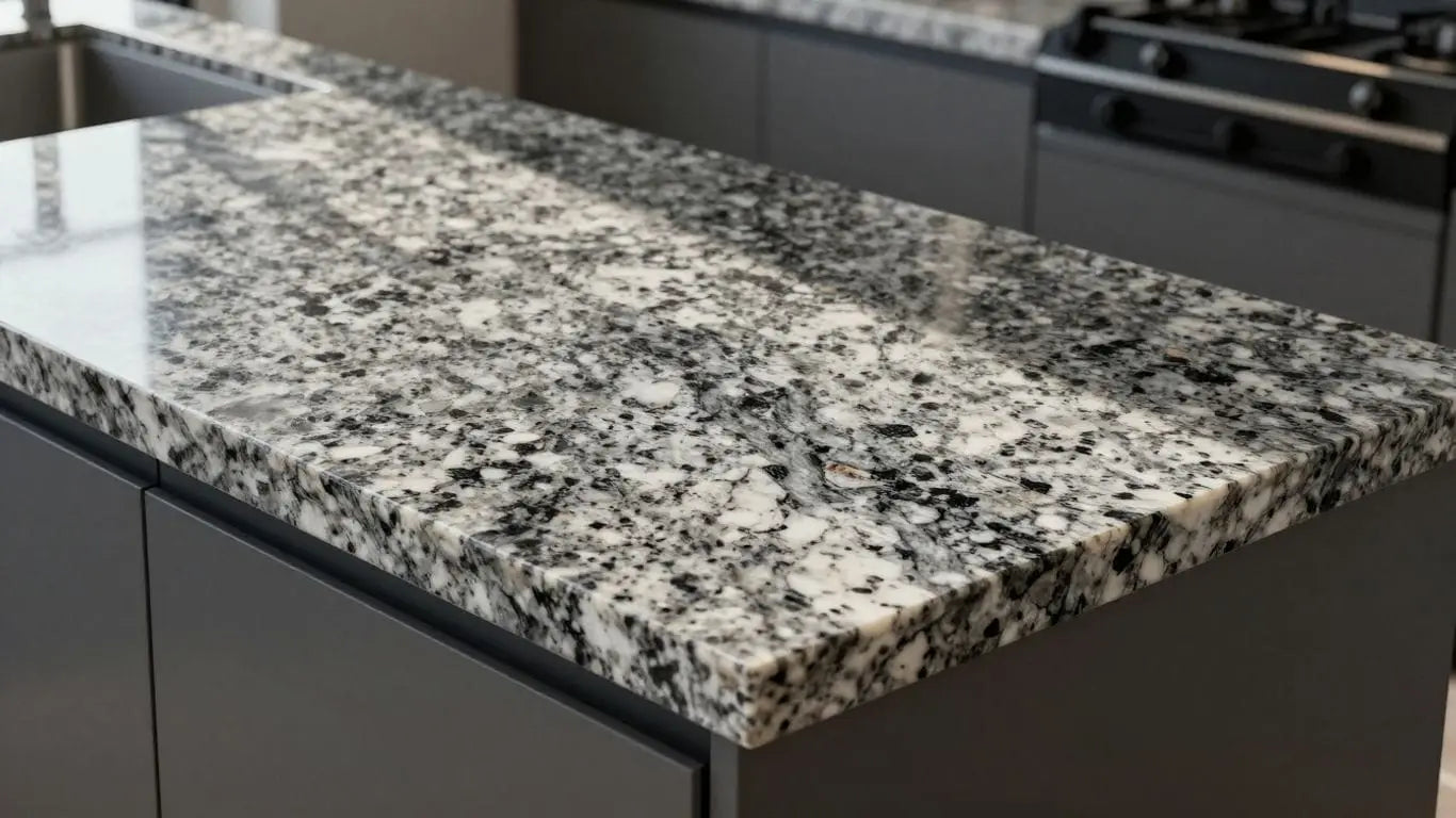 Granite kitchen countertop sketch
