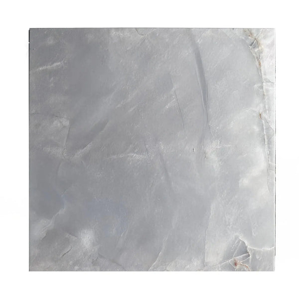 Square gray marble tile from Blue Jade Marble 18X18 Polished Tile product display