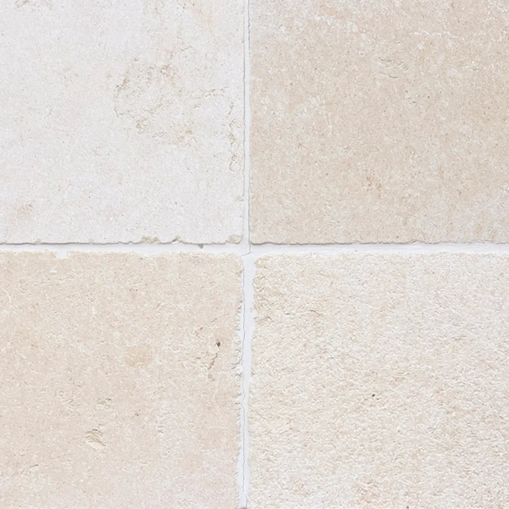 Bordeaux Rustique 16x24 reclaimed limestone tiles in beige tones