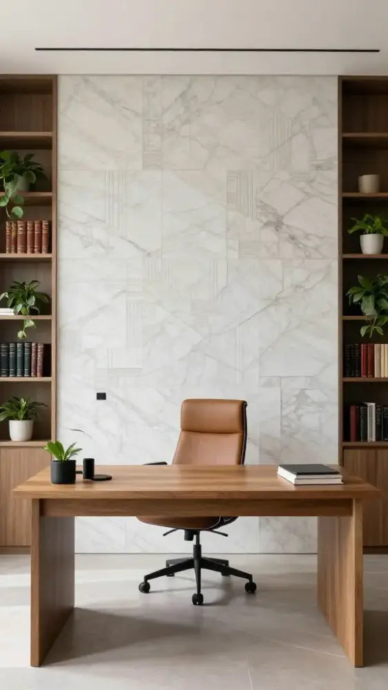 Decorative Wall Panels in Home Offices