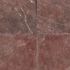 Burgundy Mocha Marble 12x12 Polished Brown Tile with Veining