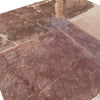 Burgundy Mocha Marble 12x12 Polished Brown Tile Floor