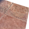 Burgundy Mocha Marble 12x12 Polished Brown Tile Floor