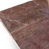 Burgundy Mocha Marble 12x12 Polished Tile with White Veining