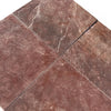 Burgundy Mocha Marble 12x12 Polished Brown Tile Floor