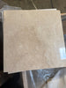 Bursa Beige Marble 12x12 polished-honed square tile with subtle veining and glossy finish