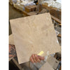 Bursa Beige Marble 12x12 polished tile with subtle veining and glossy finish