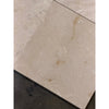 Bursa Beige Marble 12x12 Polished-Honed Tile with Subtle Veining and Minor Stains