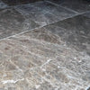 Gray Marble Floor Tiles from Cafe Emperador 12X12 Polished Tile for elegant interiors