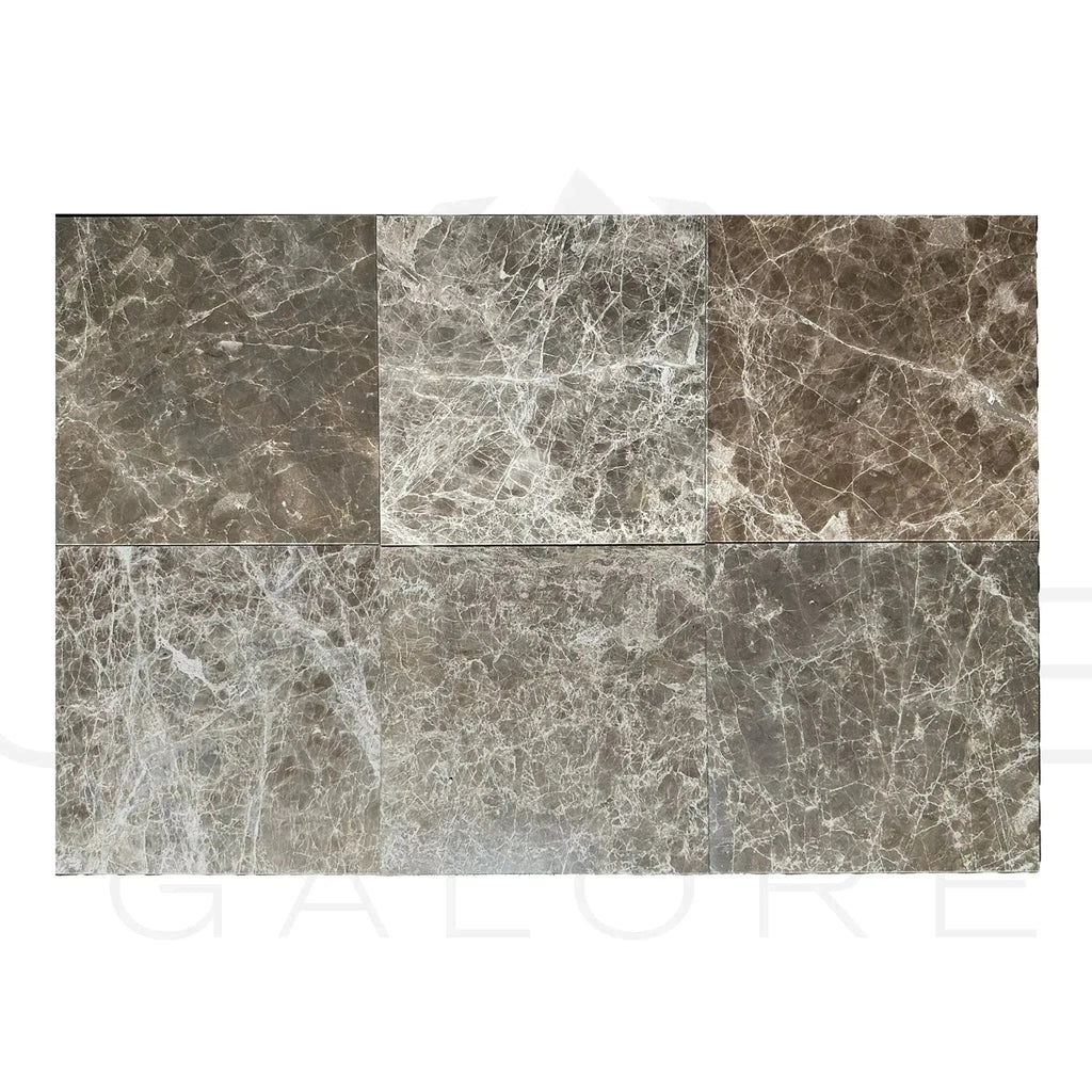 Brown marble tiles of Cafe Emperador polished 12X12 tile for elegant flooring