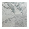 Calacatta Bettogli polished marble tile with marble pattern, 12X12 inches, $11.99/Sq.Ft