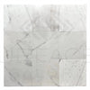 Calacatta Carrara 12X12 Polished Marble Tile arrangement showcasing elegant design