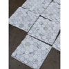 Calacatta Gold 2 inch hexagon mosaic marble tile polished or honed featuring white hexagonal tiles with gray veining